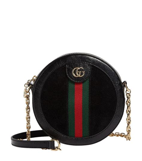 gucci ophidia gg supreme circle bag|Gucci ophidia black suede.